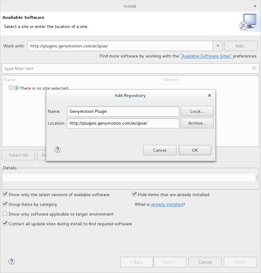 tutoriale:genymotion:genymotion_eclipse02.png