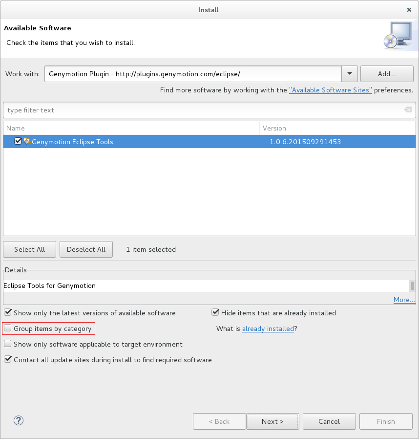 tutoriale:genymotion:genymotion_eclipse03.png